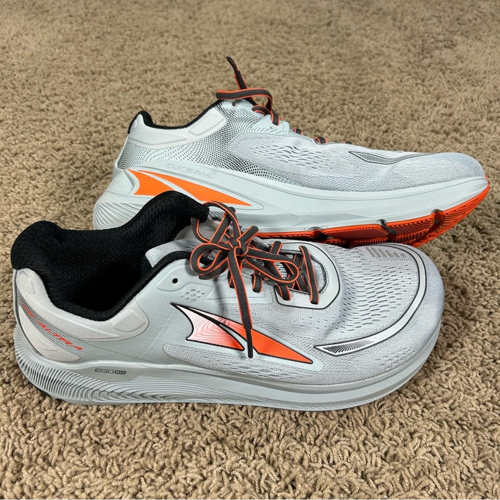 Altra Paradigm 6 Shoes Mens 12 Blue Road Running Ego Max Sneakers Almost Perfect